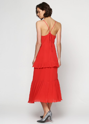 Красное кэжуал платье & Other Stories однотонное