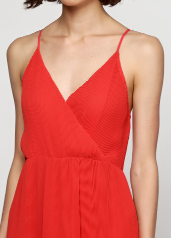 Красное кэжуал платье & Other Stories однотонное