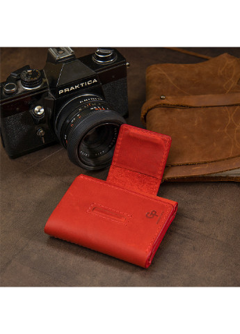 Женское кожаное портмоне 8х10х1,5 см Grande Pelle (253491337)