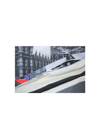 Постельное белье Бязь Ranforce Elite 17-0538 London Street 160х220 полуторный (2200004699240) Mirson (254076917)
