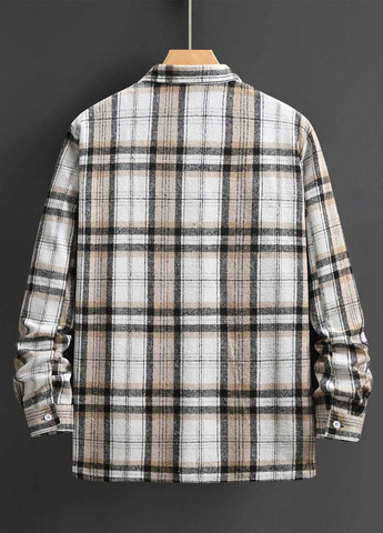 Цветная кэжуал рубашка в клетку SHEIN