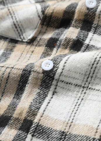 Цветная кэжуал рубашка в клетку SHEIN