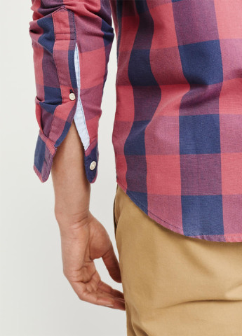 Цветная кэжуал рубашка в клетку Abercrombie & Fitch с длинным рукавом