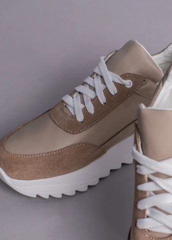 Кроссовки ShoesBand Brand бежевые демисезоны (253915715)