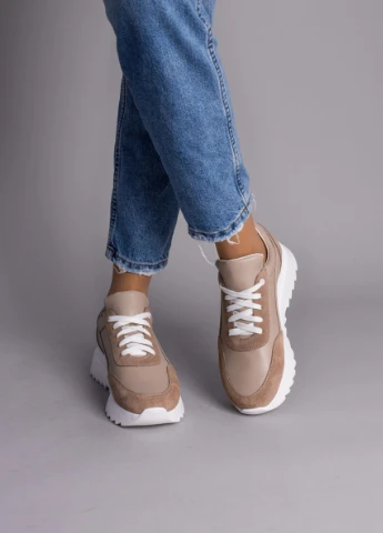 Кроссовки ShoesBand Brand бежевые демисезоны (253915715)