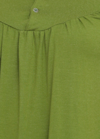 Ночная рубашка Radda однотонная зелёная домашняя
