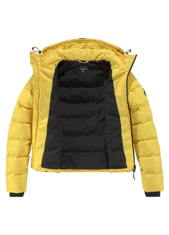 Жовта демісезонна куртка Superdry