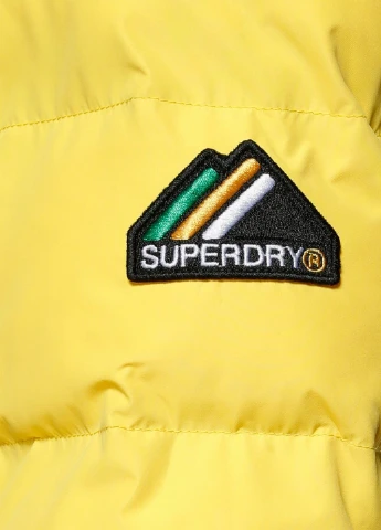 Жовта демісезонна куртка Superdry
