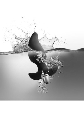 Анальний вібростимулятор Rocks Off Butt Quiver Black, стимуляція простати, макс. діаметр 4,3см Rocks-Off (255073324)