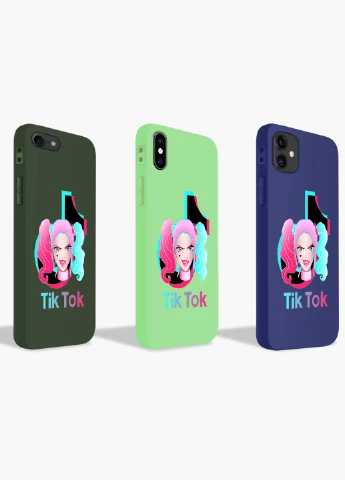 Чохол силіконовий Apple Iphone 6 Харлі Квінн (Куінн) ТікТок (Harley Quinn TikTok) (6937-1646) MobiPrint (219517608)