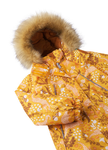 Желтая зимняя куртка зимняя Reima Muhvi