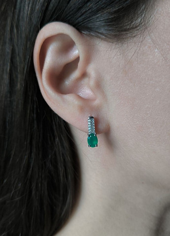 Сережки Silver Flame (369649011)