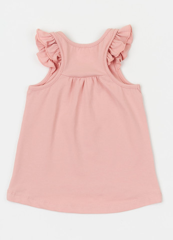 Светло-розовый летний комплект (туника, леггинсы) Ляля