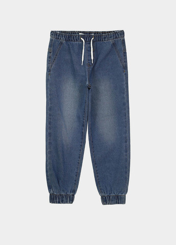 Синие демисезонные джоггеры джинсы Piazza Italia