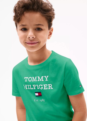 Зелена демісезонна футболка Tommy Hilfiger