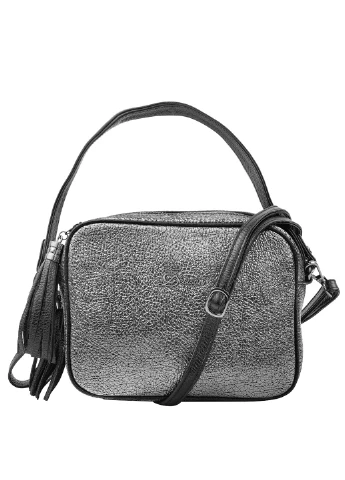 Жіноча шкіряна сумка 22х17х7 см Desisan (195547248)