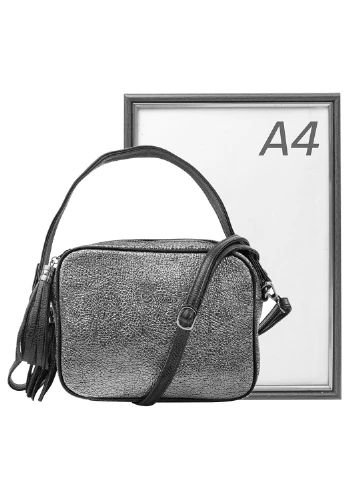 Жіноча шкіряна сумка 22х17х7 см Desisan (195547248)