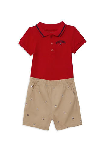 Комбінований літній комплект (поло, шорти) Tommy Hilfiger