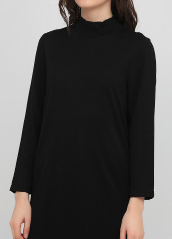 Черное кэжуал платье Street One однотонное