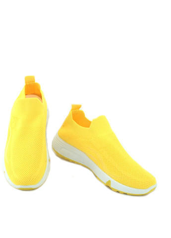 Желтые летние кроссовки No Brand