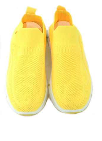 Желтые летние кроссовки No Brand