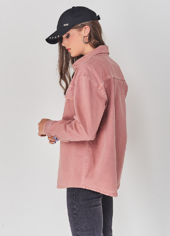 Темно-розовая демисезонная куртка Karol