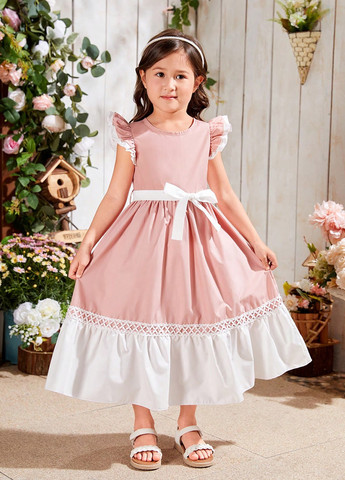 Светло-розовое платье SHEIN (323618917)