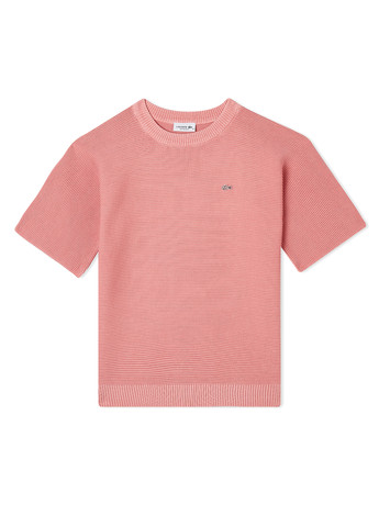 Розовый летний джемпер джемпер Lacoste