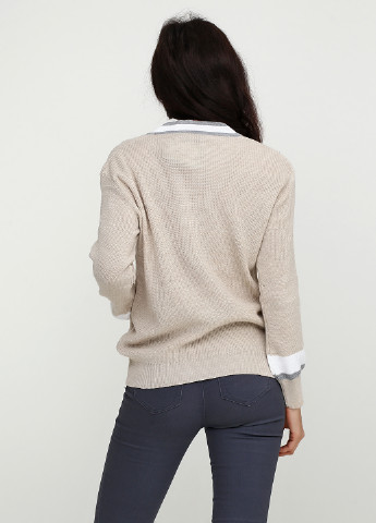 Светло-бежевый демисезонный пуловер пуловер Babylon