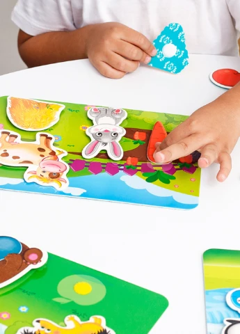 Игра с липучками "Кто что ест?" VT1302-27 (укр) Vladi toys (255391286)