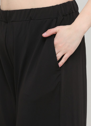 Черные кэжуал демисезонные клеш брюки Signature