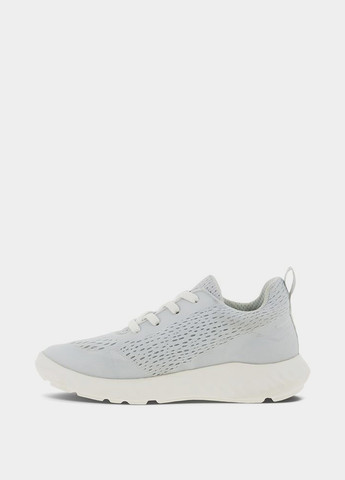 Светло-серые летние кроссовки Ecco