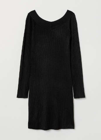 Черное кэжуал платье футляр H&M