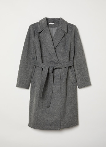 Серое демисезонное Пальто для беременных H&M