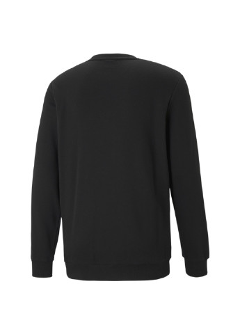 Свитшот Essentials Small Logo Men’s Sweatshirt Puma - крой однотонный черный спортивный полиэстер, хлопок, эластан - (219725411)
