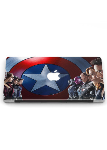 Чохол пластиковий для Apple MacBook Air 13 A1932 / A2179 / A2337 Марвел (Marvel) (9656-1720) MobiPrint (218525104)