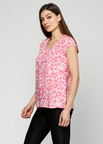 Светло-розовая летняя блуза Comma