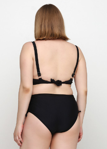 Чорний літній купальник (ліф, труси) Fuba.Vi