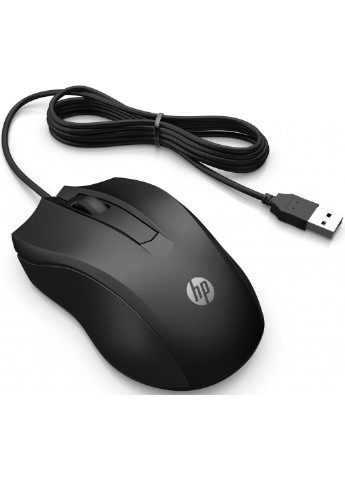 Мышка 100 USB Black (6VY96AA) HP (252632324)