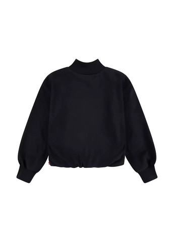 Levi's свитшот логотип черный кэжуал хлопок, трикотаж, флис