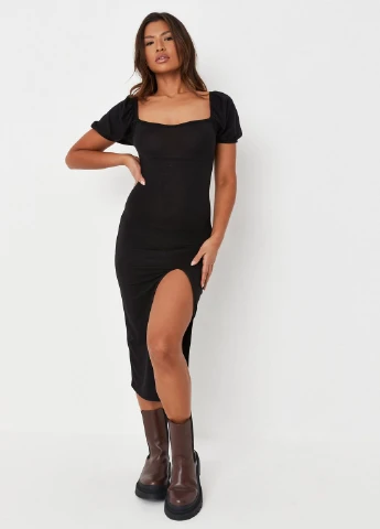 Чорна кежуал сукня Missguided однотонна