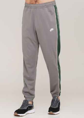 Серый демисезонный костюм (кофта, брюки) брючный Nike M Nsw Ce Pk Trk Suit