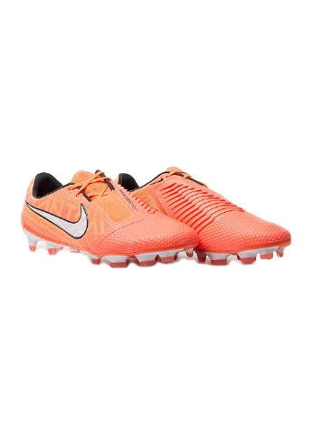 Оранжевые бутсы phantom venom elite fg Nike