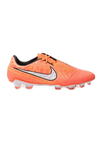 Оранжевые бутсы phantom venom elite fg Nike