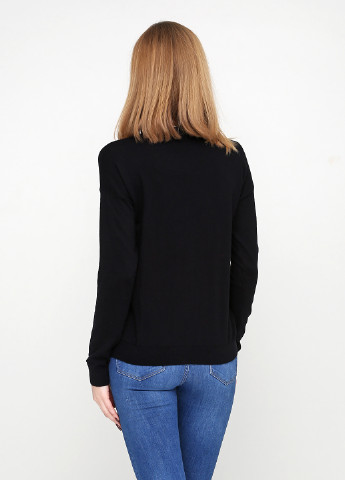 Черный демисезонный пуловер пуловер United Colors of Benetton