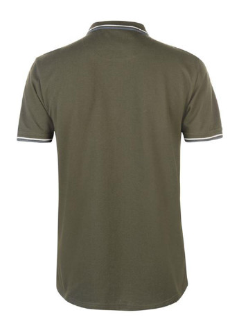 Оливковая (хаки) футболка-поло для мужчин Firetrap с логотипом