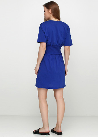 Синее кэжуал платье H&M
