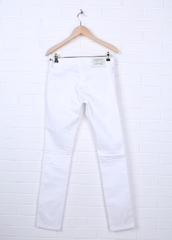 Белые кэжуал демисезонные зауженные брюки Richmond Denim