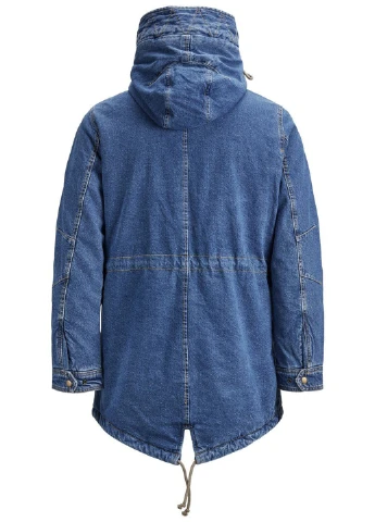 Синя демісезонна куртка Jack & Jones