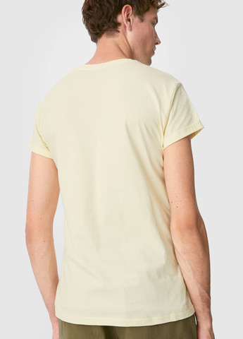 Светло-желтая футболка C&A